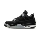 Air Jordan 4 Retro Black Canvas