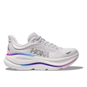 HOKA Bondi 9 Cosmic Grey & White