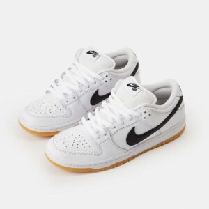 Nike SB Dunk Low White & Gum Light Brown